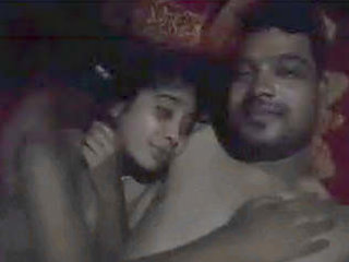 Desi couple has passionate sex in the village at night