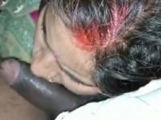 Desi wife indulges in some steamy oral action with her husband