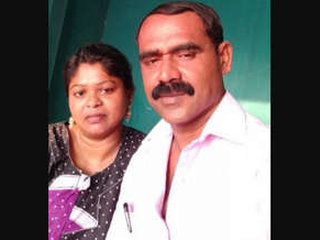 Tamil girl gives a blowjob to her friend's dad