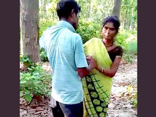 Randi, a local desi girl, flaunts her body in the outdoors