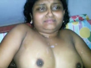 Wife tries to escape cumshot by having sex