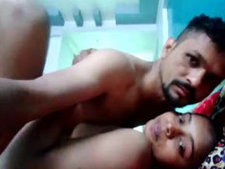 Young couple gets caught having intense sex in the nude