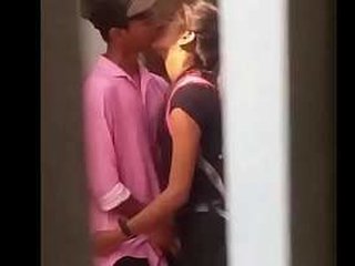 Desi college student caught masturbating in public