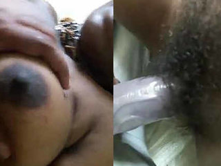Enjoy Tamil audio and big boobs in this steamy video
